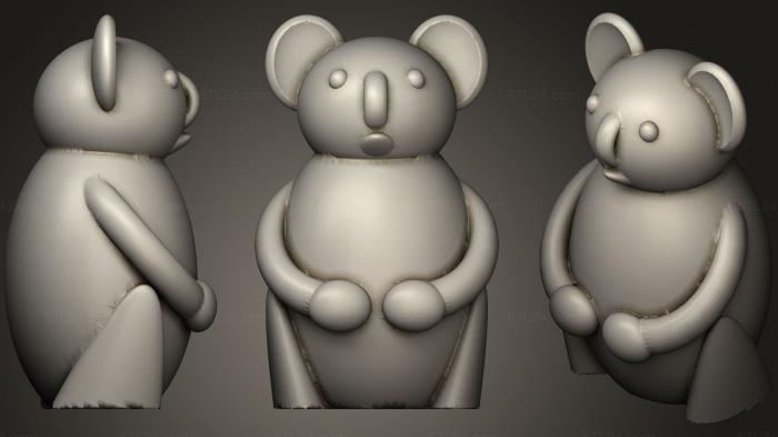 Toys (Little Koala, TOYS_0594) 3D models for cnc